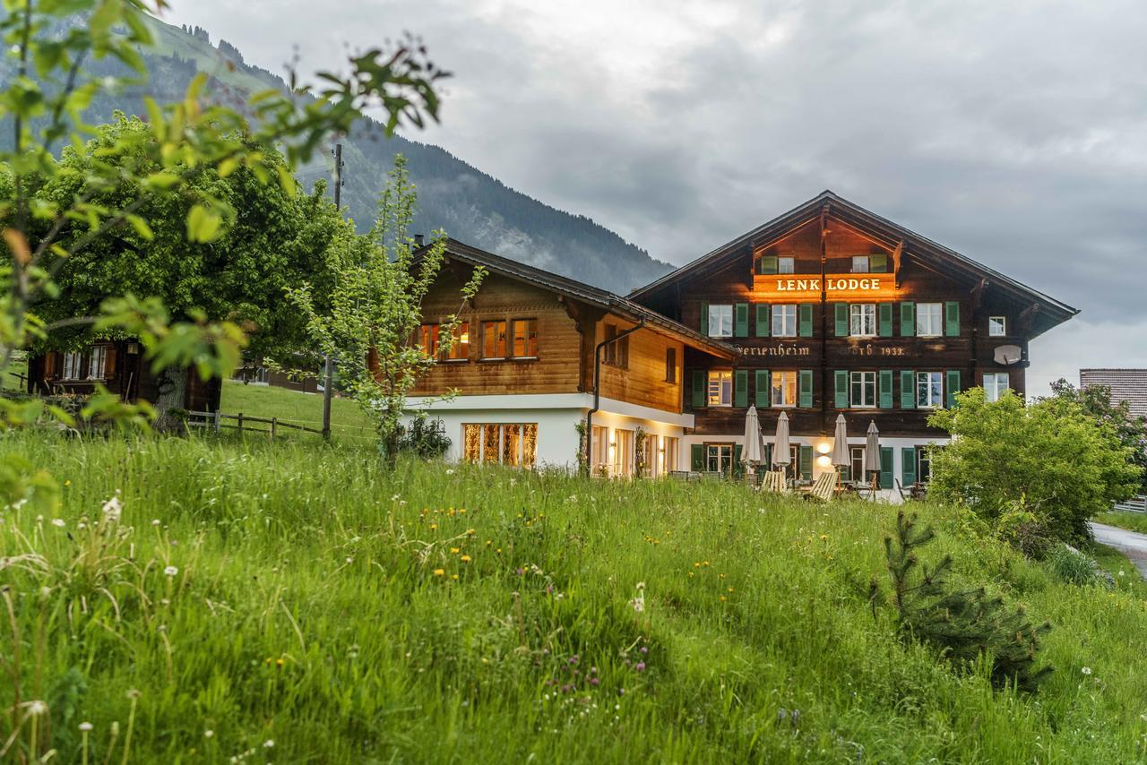 Lenk Lodge - Boutique & Design Hotel Und Apartements Exterior foto